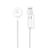 Mágneses USB / USB-C Apple Watch-gyorstöltő szőtt kábellel (1 m)
