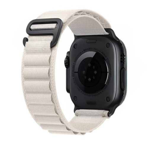 Apple Watch csillagfény alpesi szíj fekete csattal