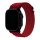 Apple Watch piros alpesi szíj fekete csattal
