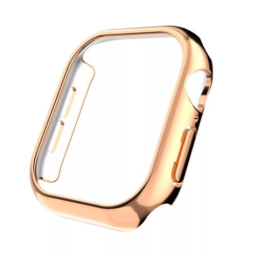 Apple Watch rosegold műanyag védőkeret (fényes)