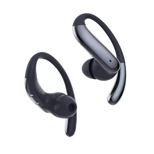 WiWU O502 Open Ear Bluetooth fülhallgató, AI fordítással, ANC+ENC zajszűréssel és nyitott kialakítással - fekete