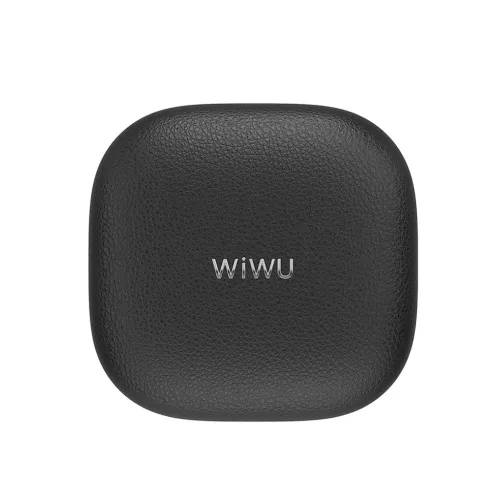 WiWU O502 Open Ear Bluetooth fülhallgató, AI fordítással, ANC+ENC zajszűréssel és nyitott kialakítással - fekete