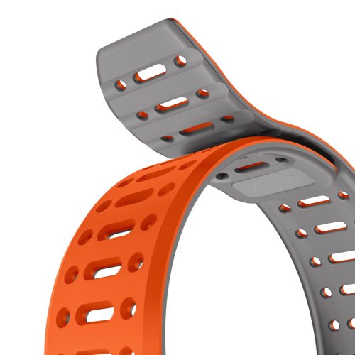 Apple Watch narancssárga/szürke mágneses szilikon szíj