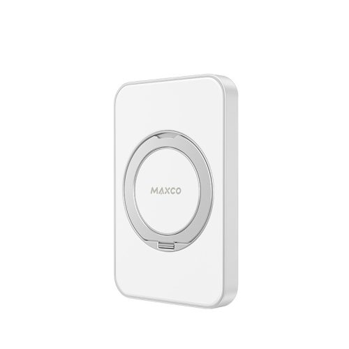 MP35 Qi2 MagSafe PowerBank 10 000 mAh – kitámasztható gyűrűvel, fehér