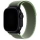 Apple Watch zöld-élénk neonzöld terep szíj fekete csatlakozóval