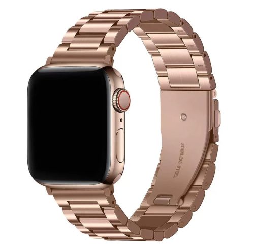 Apple Watch rosegold modern fémszíj