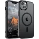 Frosted fekete iPhone 14 MagSafe tok