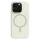 Antik fehér MagSafe kompatibilis iPhone 15 Pro szilikon tok