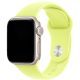 Apple Watch neonsárga szilikon szíj