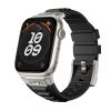 Apple Watch fekete explorer szíj 42MM (Series 1-3)/44/45/46/49MM