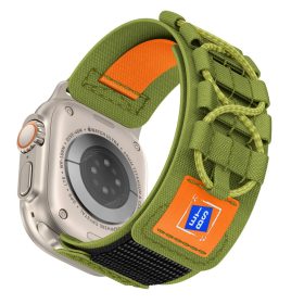 Apple Watch zöld tactical szövet szíj