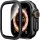 Titánium Apple Watch Ultra üvegfólia applikátorral - fekete (49MM)