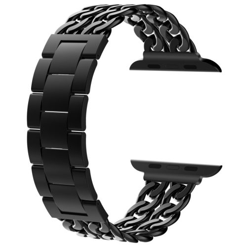 Apple Watch fekete brilliance köves fémszíj