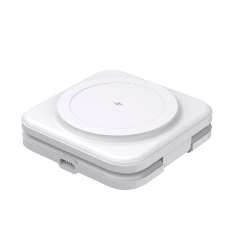 Z6 15W 2 az 1-ben vezeték nélküli töltőállomás, fehér