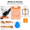 MagicBox 3D NANOFLEX fólia Apple Watch készülékre felhelyező applikátorral (2db fólia / csomag) - 40MM