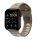 Apple Watch barna szilikon sportpánt