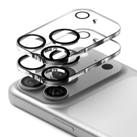 2db Átlátszó iPhone 17 Pro Max kameravédő üvegfólia