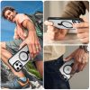 MagnoFold fekete/áttetsző MagSafe kompatibilis iPhone 16 Pro védőtok kihajtható gyűrűvel