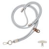 Szürke crossbody pánt iPhone-hoz – állítható, 160 cm