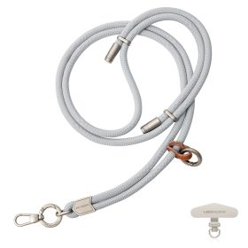 Szürke crossbody pánt iPhone-hoz – állítható, 160 cm