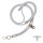 Szürke crossbody pánt iPhone-hoz – állítható, 160 cm