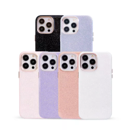 KZDOO Sparkle Series kék iPhone 14 védőtok