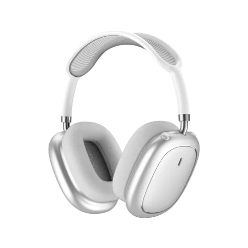 WiWU Airbuds MAX TD-18 ANC Bluetooth fejhallgató, aktív zajszűréssel - ezüst