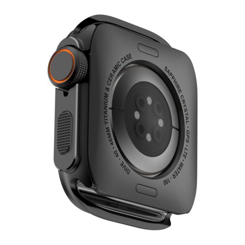 Apple Watch TitanShield Ultra fém védőkeret 46mm – fekete