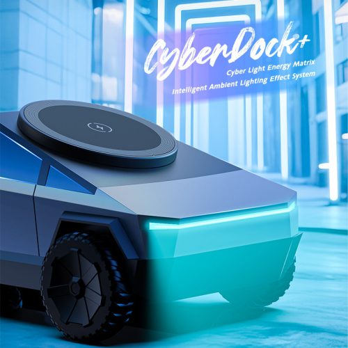 CyberDock 15W 3 az 1-ben vezeték nélküli töltőállomás LED világítással iPhone, Apple Watch és Airpods készülékekhez