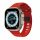 Apple Watch piros szilikon sportpánt