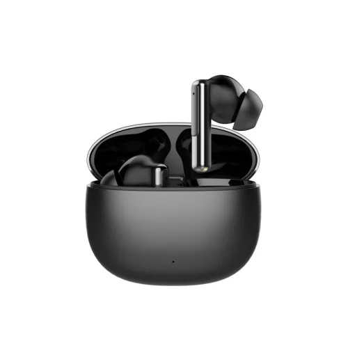 WiWU T33 ANC Pro Bluetooth fülhallgató, 42 dB hibrid aktív zajszűréssel és 40 órás üzemidővel - fekete
