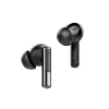 WiWU T33 ANC Pro Bluetooth fülhallgató, 42 dB hibrid aktív zajszűréssel és 40 órás üzemidővel - fekete