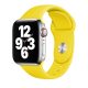 Apple Watch neonsárga szilikon szíj