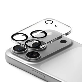 Átlátszó iPhone 17 Pro Max kameravédő üvegfólia