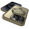 MagnoFold khaki MagSafe kompatibilis iPhone 15 Pro védőtok kihajtható gyűrűvel