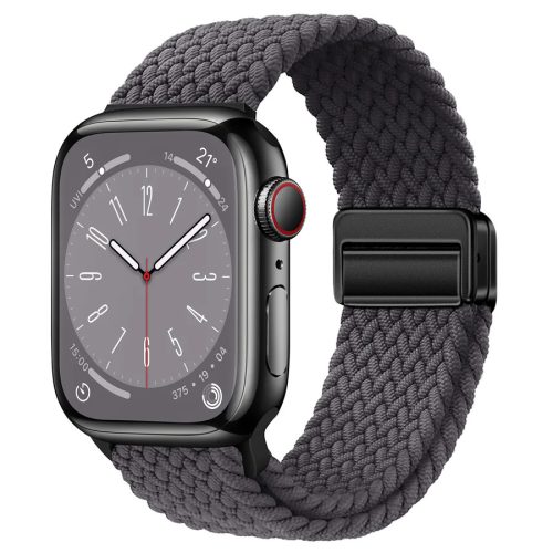 Apple Watch sötétszürke fonott szíj