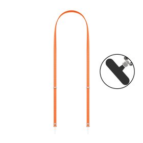   Crossbody telefontartó pánt – állítható, mágneses, univerzális (narancssárga)