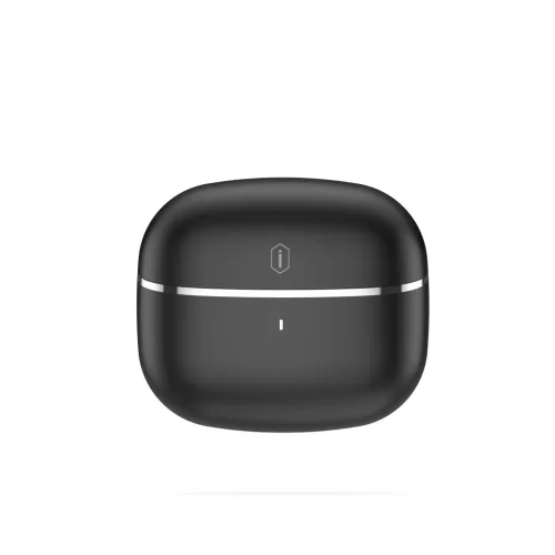 WiWU T28 ENC Bluetooth fülhallgató, kétmikrofonos zajszűréssel és mély basszussal - fekete