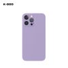 KZDOO Air Skin ultravékony áttetsző lila iPhone 13 Pro Max védőtok 