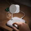 E39 Qi2.2 32,5W 4 az 1-ben vezeték nélküli töltőállomás állítható éjszakai fénnyel - iPhone, Airpods és Apple Watch készülékekhez