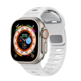 Apple Watch fehér szilikon sportpánt