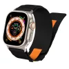 Apple Watch fekete tactical szövet szíj