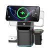 V23 NeoDock Smart 3 az 1-ben forgatható vezeték nélküli töltőállomás iPhone, Apple Watch és Airpods készülékekhez