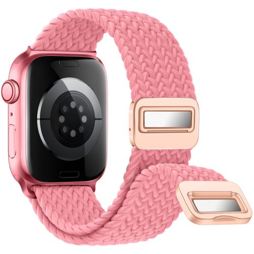 Apple Watch rózsaszín fonott szíj