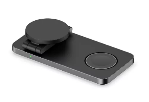 T8 22.5W MagSafe kompatibilis vezeték nélküli töltőállomás iPhone, Apple Watch és Airpods készülékekhez