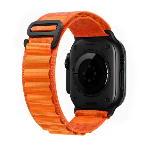 Apple Watch narancssárga alpesi szíj fekete csattal