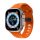 Apple Watch narancssárga szilikon sportpánt