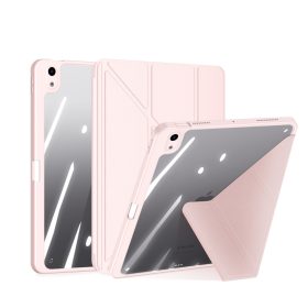  Magi Series rózsaszín tok iPad Air 11" (2024/2025/2026) / iPad Air 4/5 10,9" készülékhez – Apple Pencil tartóval, Auto Sleep/Wake funkcióval