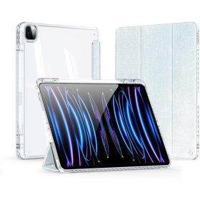   Unid Series kék tok iPad Pro 13" (2024/2025) készülékhez – Apple Pencil tartóval, Auto Sleep/Wake funkcióval