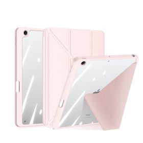   Magi Series rózsaszín tok iPad 7/8/9 10,2" készülékhez – Apple Pencil tartóval, Auto Sleep/Wake funkcióval